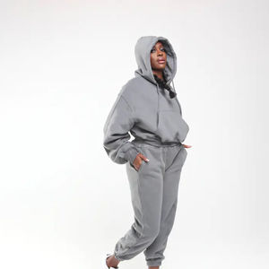 OEM Survêtement d'hiver XXL unisexe avec logo personnalisé Pantalon de survêtement respirant pour femmes de grande taille Prix de gros Offre Spéciale - Product Image 2