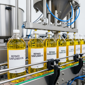 น้ำมันดอกทานตะวันบริสุทธิ์บริสุทธิ์100% สารสกัดเย็น ISO HACCP ฮาลาลได้รับการรับรองคุณภาพสูง - Product Image 5