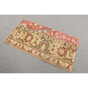 พรมวินเทจขนาดเล็ก 1.7x3.3 ฟุต พรมตุรกี พรมลายพรางสีแดง - Product Image 2
