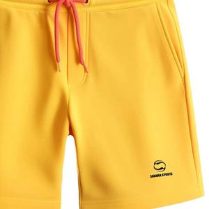 Pantalones cortos transpirables de algodón polar para hombre, pantalones cortos de tela de rizo de algodón para entrenamiento de verano e invierno - Product Image 3