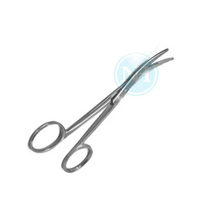 Ciseaux d'énucleation ophtalmique à pointe arrondie, outil médical de précision, ciseaux d'énucleation à pointe arrondie incurvée - Product Image 3