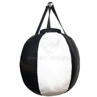 Sacs de frappe personnalisés DWELT GEARS en cuir PU durable pour la boxe, arts martiaux, entraînement mural, sacs de frappe MMA, mannequins personnalisés