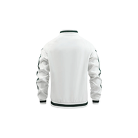Blouson de baseball décontracté pour homme avec broderie élégante et design de blocage des couleurs pour les sports d'hiver en plein air, excellente idée de cadeau