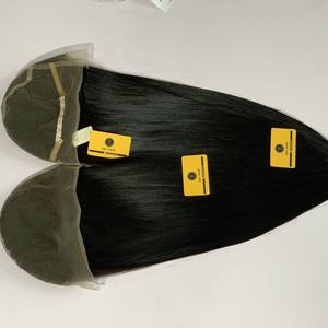 วิกผมด้านหน้าผ้าลูกไม้เนื้อตรงจากกระดูกวิกผมมนุษย์วิกผมด้านหน้าแบบมีลูกไม้ติดหนังกำพร้าวิกผมด้านหน้าแบบ HD มีลูกไม้ทออัจฉริยะจากเวียดนาม - Product Image 4