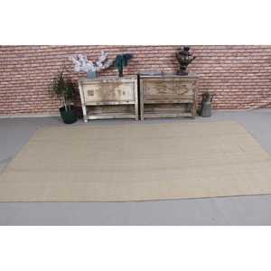 4.9x9.4 ft Turkish Kilim Rug, Vintage Rug, <b>Brown</b> Persian <b>Wool</b> Rug - Product Image 2