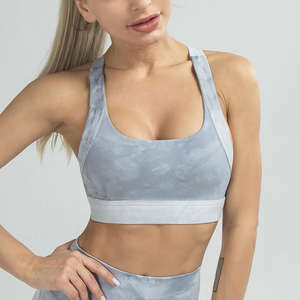 High Quality Customized Fitness <b>Sports</b> <b>Bra</b> for Women Breathable Gym Running <b>Sports</b> <b>Bra</b> with Front Logo Wholesale - Product Image 3