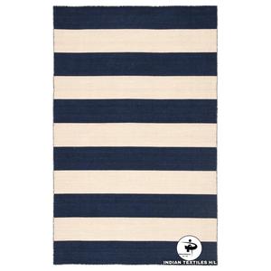 Tapis modernes faits à la main en coton rayé tissé à plat Tapis et ensembles économiques pour l'intérieur et l'extérieur avec une grande valeur Nouveau design - Product Image 3