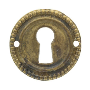 Bocchetta Anticata Art. 30710 MM. 30 Ottone Antico - Product Image 1