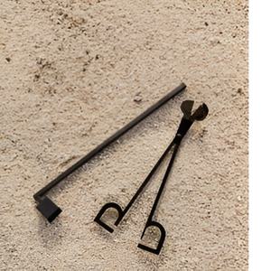 ที่จุดเทียนสแตนเลสสีดำสุดหรูที่จุดเทียนเทียนสีดำ - Product Image 6