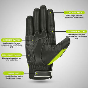 2025 nouvelle conception personnalisée de haute qualité hommes gants de moto en gros hommes gants de moto - Product Image 3