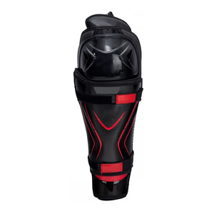 Espinilleras de hockey sobre hielo personalizadas, protectoras, de carcasa rígida, con correas para la rodilla, equipo de protección. - Product Image 6
