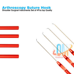 เครื่องมือผ่าตัดข้อไหล่แบบส่องกล้อง สายร้อยไหมแบบ Lasso อุปกรณ์ผ่าตัดข้อไหล่ สายร้อยไหมสแตนเลสสำหรับผ่าตัดข้อไหล่ ได้รับเครื่องหมาย CE - Product Image 2