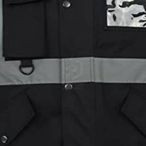 Veste de sécurité imperméable 2024, matériau en coton durable, vêtements de travail haute visibilité, prix de gros, fabriqué au Pakistan - Product Image 6