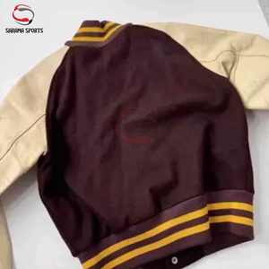 Veste de baseball personnalisée pour femme, en coton tricoté durable, confortable et respirante - Product Image 3