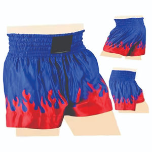 กางเกงขาสั้น MMA สำหรับผู้ชายกางเกงขาสั้นผ้ายืดมีซับลิเมชันดีไซน์ตามสั่ง - Product Image 6