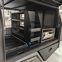Plateau et auvent amovibles pour pick-up double cabine Hilux/Ford Ranger