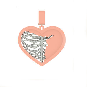 จี้เพชรโมอิสสีทอง14K ที่มีความต้องการสูงและมีเสน่ห์มีสีกลมสดใสตัด VVS2ได้รับการรับรองขายส่งเครื่องประดับฮิปฮอปจำนวนมาก - Product Image 6