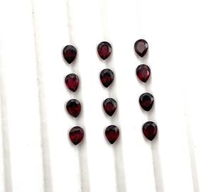 Lote de piedras preciosas sueltas con corte de pera de espinela Rosa Natural certificado IGI 3*4-3*5 MM para la fabricación de joyas - Product Image 2