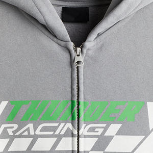 เสื้อฮู้ดซิปผู้ชายแบบใหม่ ผ้าฟลีซ สวมใส่สบาย ระบายอากาศ กันน้ำ กันลม สไตล์ลำลองสำหรับฤดูหนาว ลายเรียบ - Product Image 6