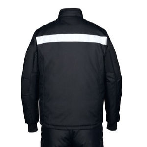 Veste en Cordura à capuche personnalisée rembourrée tendance OEM, vente en gros, veste décontractée unisexe multi-zippée, mode de rue - Product Image 3