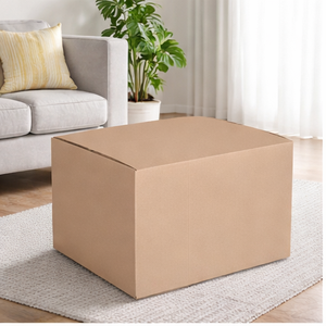High Strength Double Wall Corrugated Carton <b>Box</b> <b>Brown</b> Cardboard Packaging for Export Shipping and Storage - Product Image 2