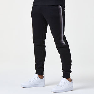 Ensemble de survêtement de sport pour homme en coton 100% personnalisé 2025, streetwear d'hiver, de haute qualité, coupe classique, survêtement uni, jogging - Product Image 4