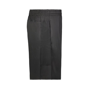 Short de survêtement en molleton de coton 100% pour hommes, logo personnalisé, respirant, écologique, teint uni, pantalon de jogging, taille moyenne - Product Image 3