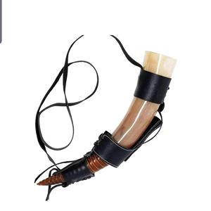 Artisanat brun maison Buffalo tasse corne rasage bol moussant rasage savon tasse bols tasse à boire fabriqué en Inde - Product Image 1