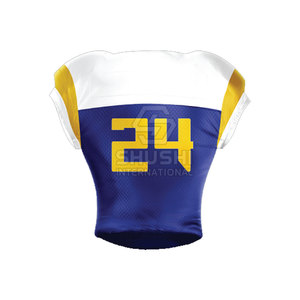 Nouveaux ensembles d'uniformes de football américain pour adultes - Respirant, grande taille, manches courtes, séchage rapide, personnalisable, haute qualité, prix de gros - Product Image 6