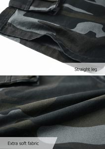 Verano nuevos hombres Oversize algodón Streetwear Camo Cargo Shorts Sport Casual Shorts Multi-Bolsillo - Product Image 4