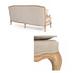 Muebles de sala de estar Marco de madera de teca de la mejor calidad Diseño moderno Sofás cómodos hechos por artesanos experimentados de Indonesia - Product Image 6