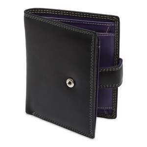 Venta al por mayor 8064 aceptar logotipo personalizado hombres tarjeteros monedero billetera para hombre RFID cuero genuino billeteras plegables para hombres - Product Image 1