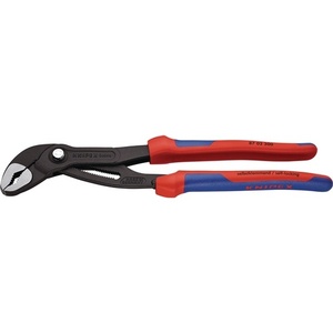 Pince à pompe à eau polie Cobra 300 mm avec ouverture de mâchoire de 60 mm et poignées multi-composants pour la pêche par KNIPEX - Product Image 1