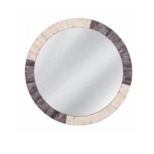 <b>Round</b> Simple <b>Mirror</b> Stylish Minimalist Decorative Piece For Bedroom <b>Bathroom</b> Vanity Desk And Modern Home Decor From India - Product Image 1