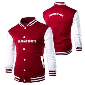 Chaquetas Bomber de Béisbol Varsity Personalizadas de Moda, Chaqueta Deportiva Informal para Exteriores para Hombre - Product Image 1
