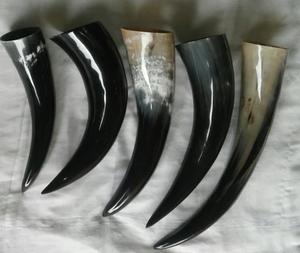 Cuerno de búfalo Natural 100%, cuerno vikingo pulido para beber cerveza o agua, la mejor calidad al por mayor en la India, ágata de cuerno solitario - Product Image 3