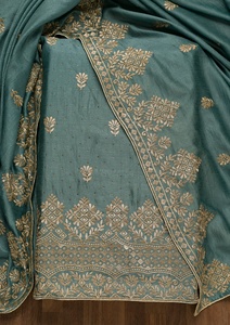Costume non cousu décontracté pour femmes, costumes pakistanais élégants, salwar kameez, costume en coton de haute qualité pour femmes, 3 pièces, imprimé élégant - Product Image 2