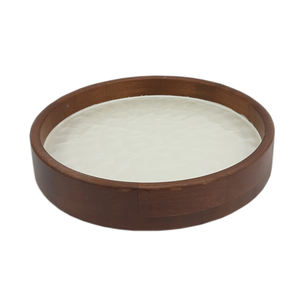 Assiette en métal de luxe assiettes de service en or pour restaurant et maison assiettes artisanales décoratives volume personnalisé - Product Image 3