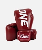 Gants de boxe professionnels Fairtex les plus vendus - Gants d'entraînement et de sparring en cuir véritable légers pour Muay Thai avec crochets réglables