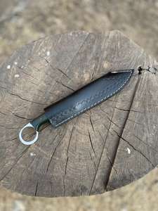 Fundas de Cuero Repujado, Material Sólido, Bajo Precio, Bajo MOQ, Mejores Cuchillos de Caza Hechos a Mano con Martillo de Acero - Product Image 4