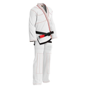 Uniforme de Jiu Jitsu Elástico, Ligero y Transpirable, Ropa de Artes Marciales, Kimono de Jiu Jitsu, Traje de Entrenamiento Suave, Adecuado para Principiantes - Product Image 4