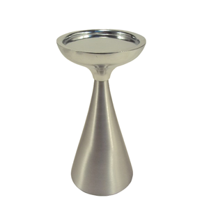 Portavelas de pilar de aluminio con acabado martillado para el hogar, sala de estar, uso de Decoración de mesa - Product Image 2