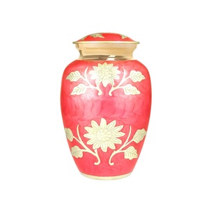 Fournisseur de haute qualité d'urne funéraire en laiton de conception de coeur meilleure vente urne souvenir pour adultes avec le meilleur prix - Product Image 5