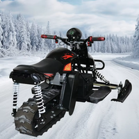 Motoneige électrique 48V 800W 20Ah pour adultes, véhicule hivernal avec affichage du niveau de la batterie, véhicule de loisirs en plein air