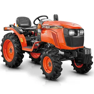 Nova condição cor vermelha 1123cc capacidade feito no japão 24 hp kubota b2441 mini trator de agricultura