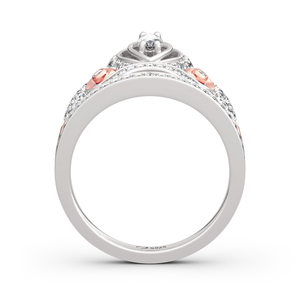 Bague Jeulia « Le Rêve de Cendrillon » en forme de calèche citrouille, en argent sterling avec zircon, bijoux de mariage - Product Image 3