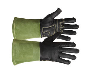 ถุงมืองานเชื่อมหนังวัวแบบแยกนิ้วถุงมือเชื่อมแบบทิคสำหรับอุตสาหกรรมทนทานต่อความร้อนยาวนาน - Product Image 2