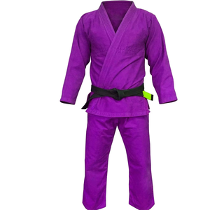 Kimono de Jiu Jitsu Profesional, Kimono Marrón Liso para Jiu Jitsu / Kimono de BJJ / Gis de BJJ Personalizados para Hombre, Kimono Brasileño de Jiu Jitsu - Product Image 1