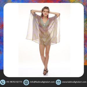 ชุดเดรสแม็กซี่พิมพ์ลายชนเผ่าสดใสชุดเดรสยาวหนึ่งชิ้นทรงหลวมใส่สบายๆชุดชายหาดฤดูร้อนมีสไตล์ - Product Image 2