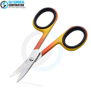 Tijeras para Cutículas de Diseño Personalizado Profesional de Alta Calidad, Hoja Curva de Acero Inoxidable, Mango de Acero, Duraderas, Reutilizables, Logotipo Personalizado - Product Image 1